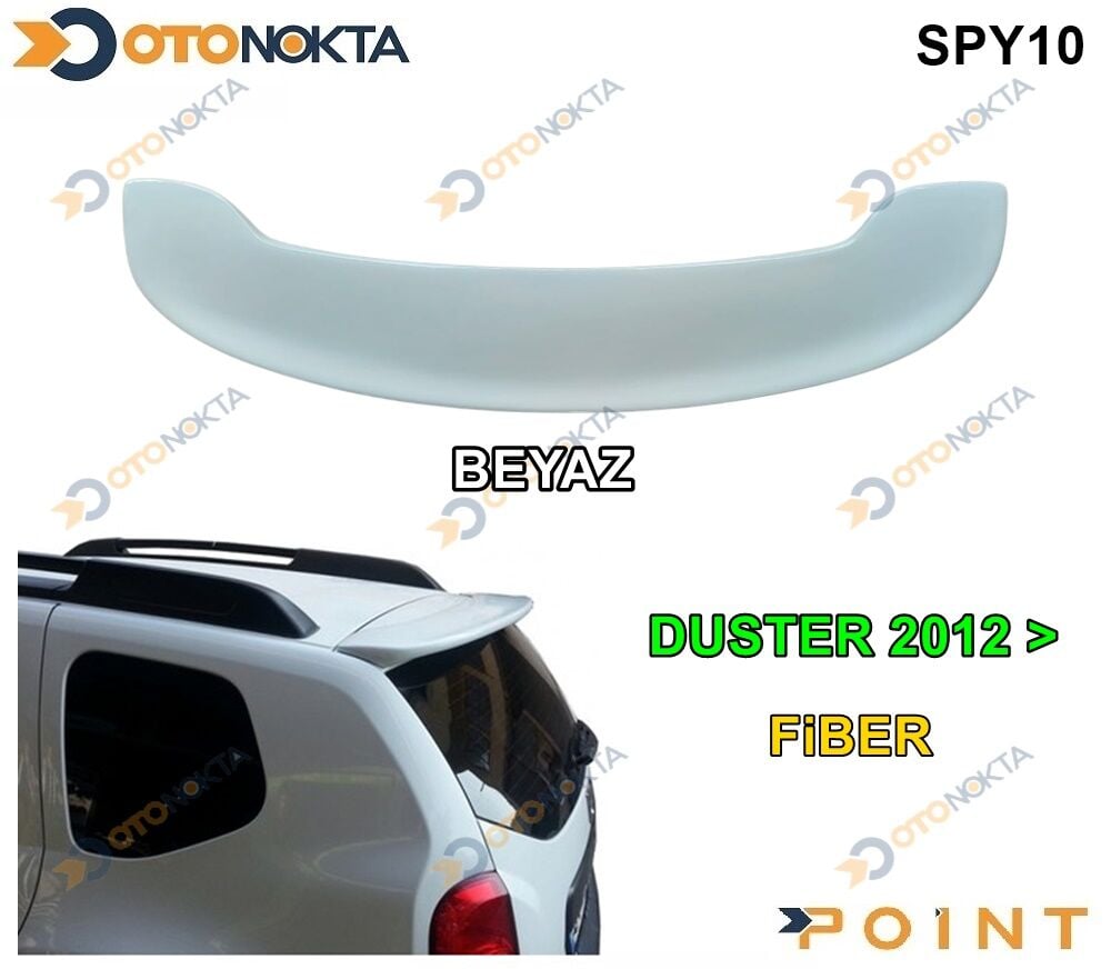 SPOYLER FİBER BİNEK DUSTER 12 BEYAZ