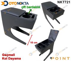 KOL DAYAMA GEÇMELİ ÇİFT BARDAKLI 15 CM