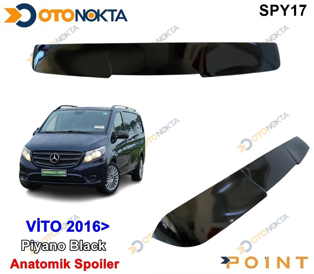 SPOYLER ANATOMİK  VİTO 2016>SİYAH GENİŞ