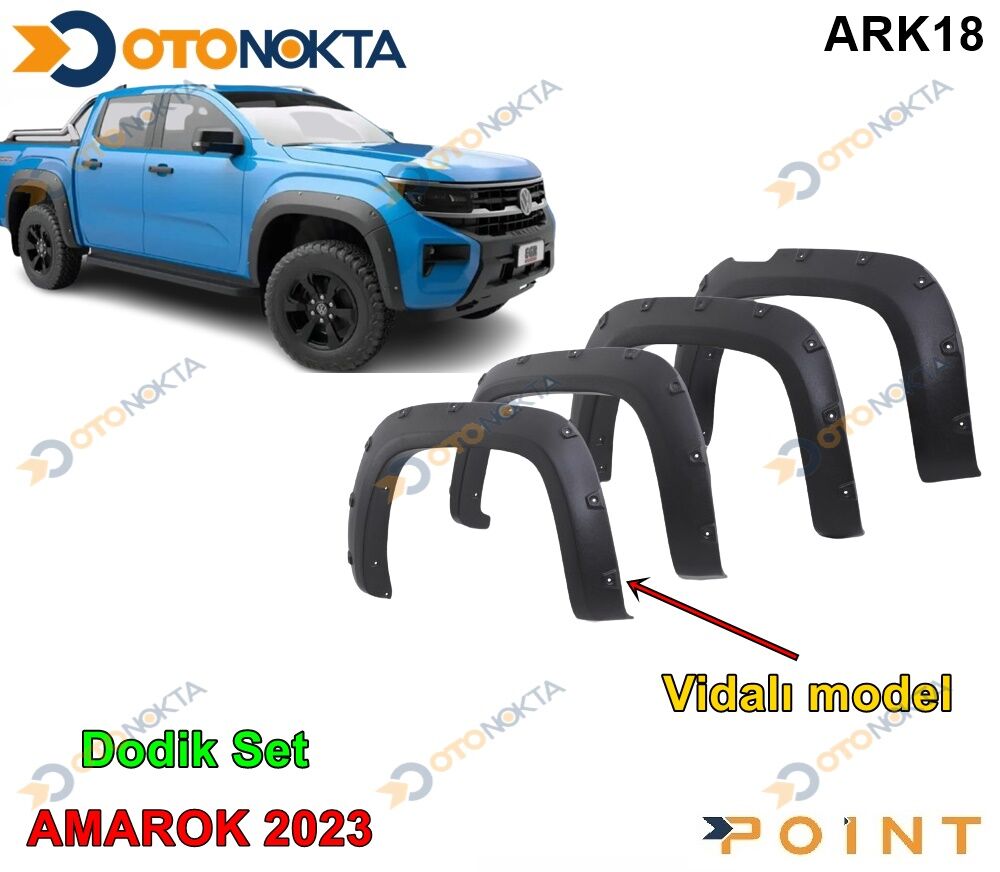 VW AMAROK 2023> DODİC SET VİDALI  4 PRÇ POİNT