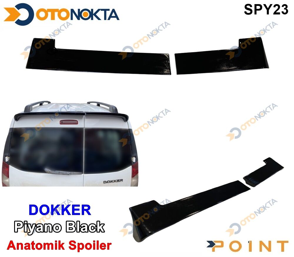 SPOYLER ANATOMİK  TİCARİ DOKKER SİYAH POİNT