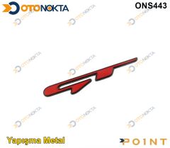 ARMA METAL YAPIŞMA GT KIRMIZI SYAH POİNT