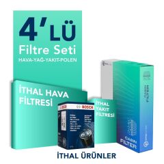 Seat Leon 1.6 Dizel Filtre Bakım Seti (2013-2021) 4 Lü