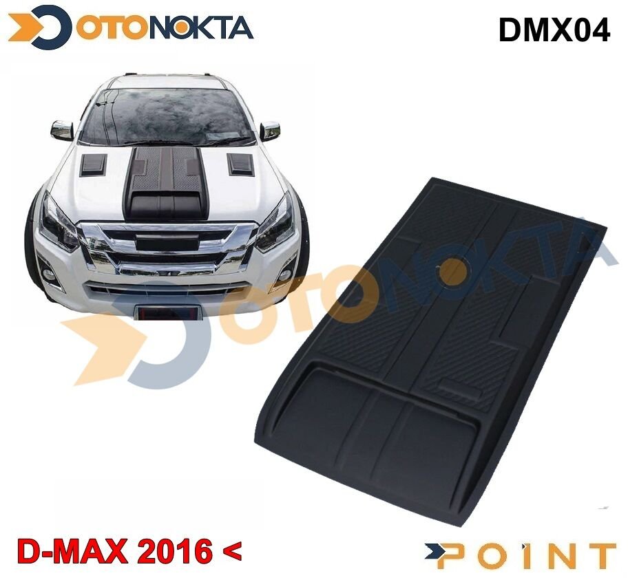 ISUZU D-MAX 2012-2019 KAPUT ÜSTÜ DEKOR SİYAH POİNT