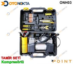 KOMPRESÖR ÇİFT PİSTONLU KUTULU TAMİR SETLİ
