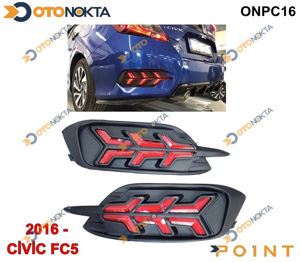 SİS LAMBASI ARKA ORJİNAL CİVİC 2016 OKLU LED POİNT