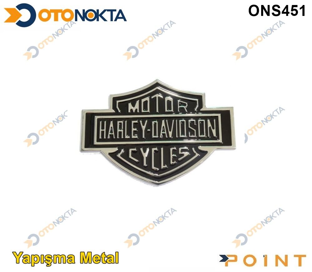 ARMA METAL YAPIŞMA HARLEY DAVİDSON GOLD POİNT