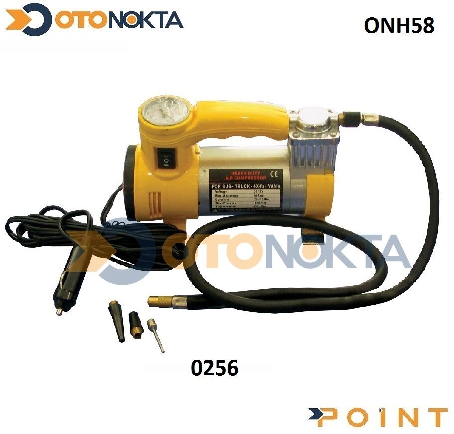 HAVA KOMPRESÖR METAL GÖVDE IŞIKLI  0256