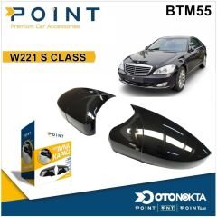 BATMAN AYNA KAPAĞI PİYANO BLACK W221 05> S CLASS