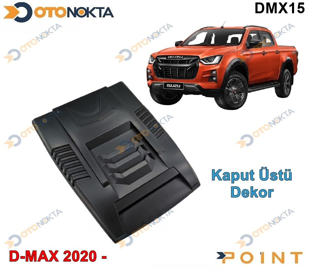 ISUZU D-MAX 2020> ÖN KAPUT DEKORU SİYAH POİNT