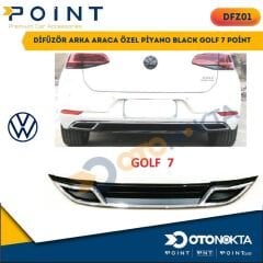 DİFÜZÖR ARKA ARACA ÖZEL PİYANO BLACK GOLF 7 POİNT
