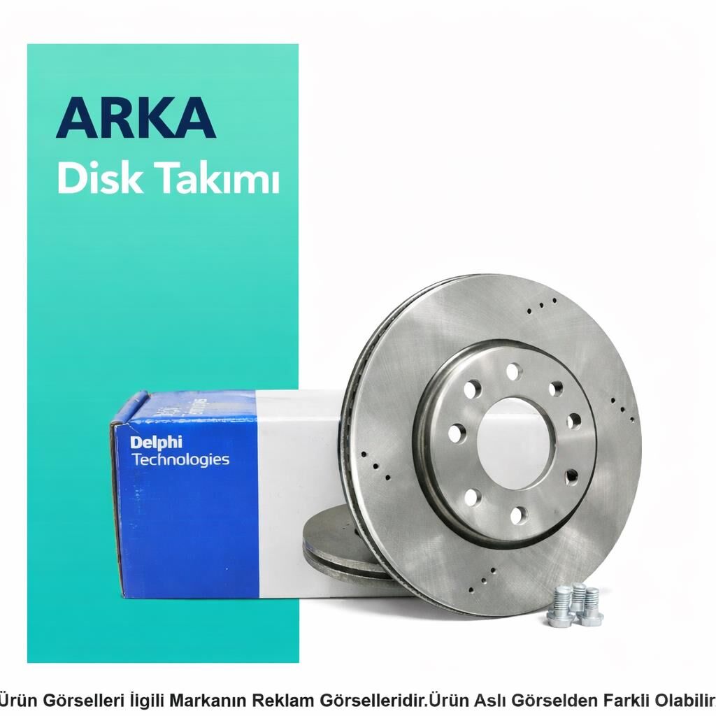 Delphi Nissan Juke Arka Fren Disk Takımı (2019-2025)