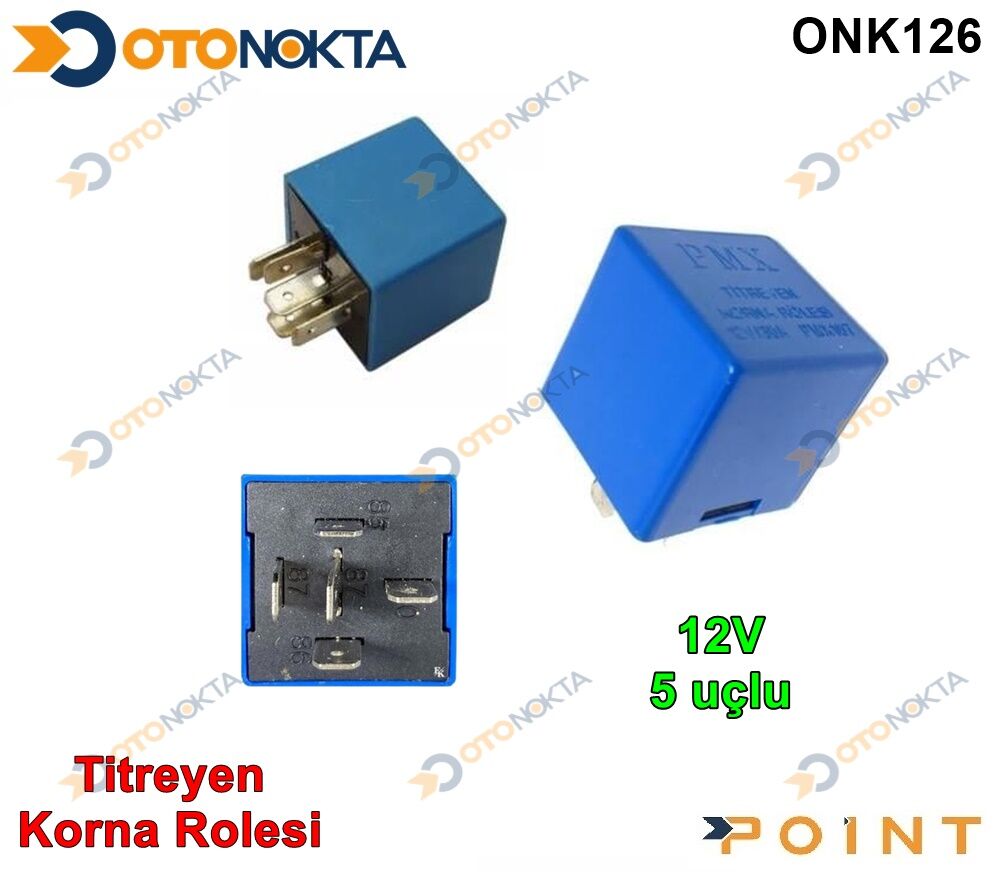 TİTREYEN KORNA ROLESİ 12V