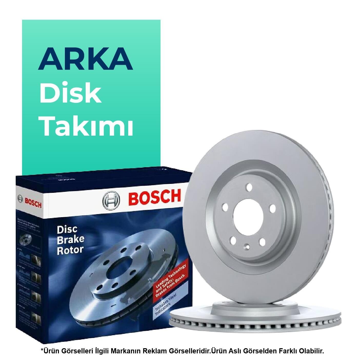 BOSCH Audi A6 Arka Fren Disk Takımı (2014-2018)