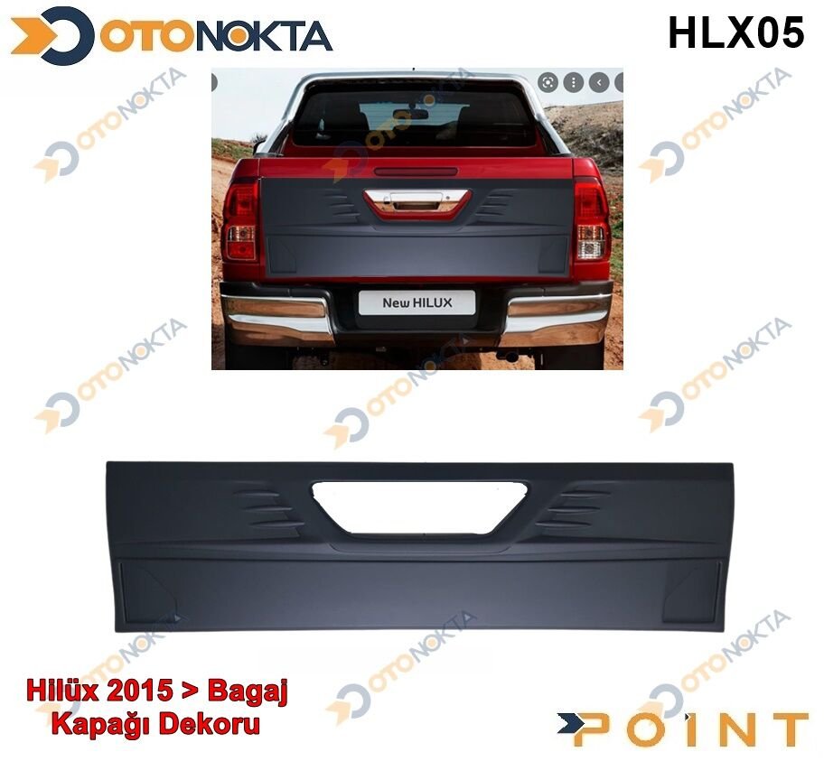 TOYOTA HİLUX 2015-2019 BAGAJ KAPAK KAPLAMA POİNT