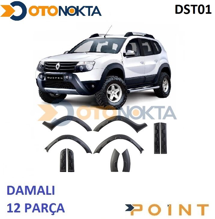 DACİA DUSTER 2012> ÇAMURLUK DAMALI DODIC 12 PRÇ.