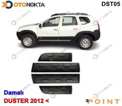 DACİA DUSTER 2012> YAN KAPI KORUMASI 4 PRÇ DAMALI