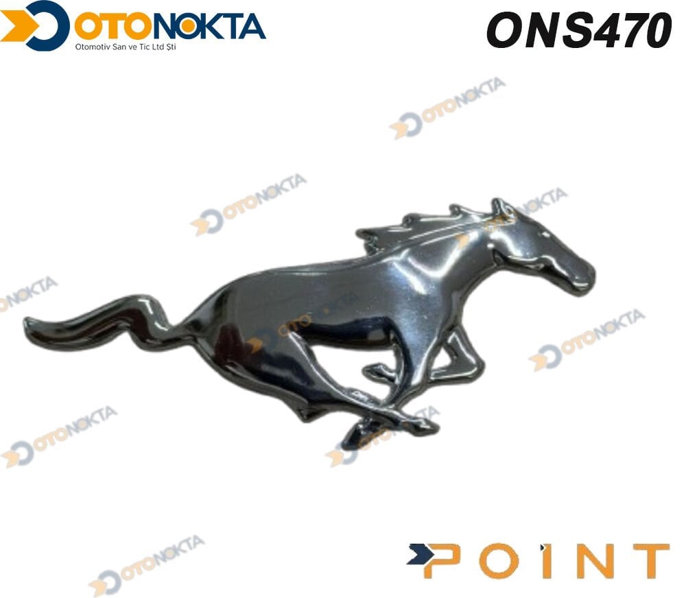 ARMA METAL YAPIŞMA MUSTANG KROM AT POİNT