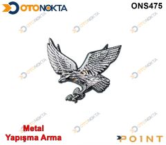 ARMA METAL YAPIŞMA MİNİ KARTAL KROM POİNT