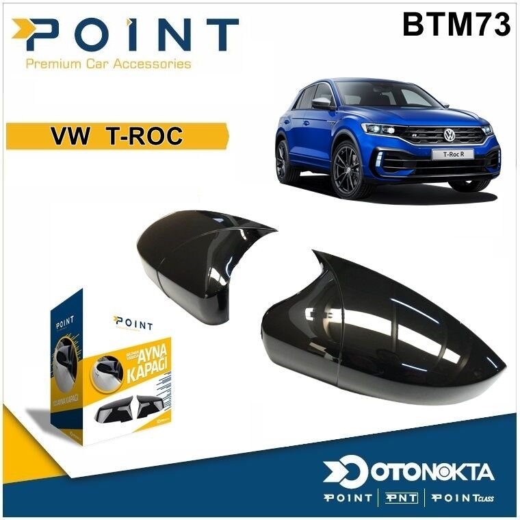 BATMAN AYNA KAPAĞI PİYANO BLACK T-ROC 2017>
