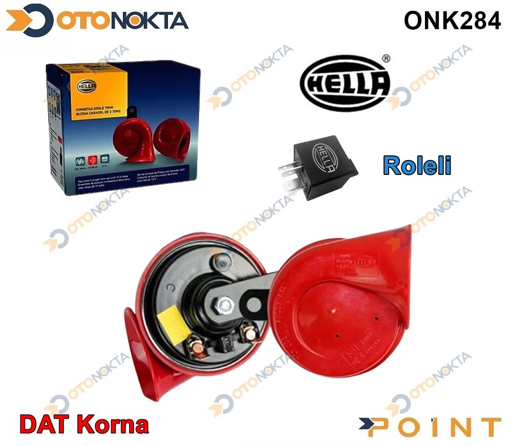 KORNA HELLA DADAT 12V KIRMIZI