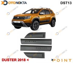 DACİA DUSTER 2018> YAN KAPI KORUMASI DÜZ 4 PRÇ