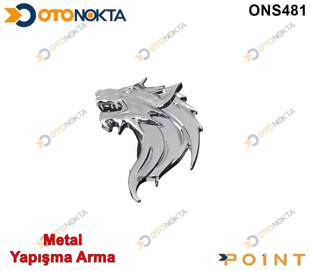 ARMA METAL YAPIŞMA KAPLAN KROM POİNT
