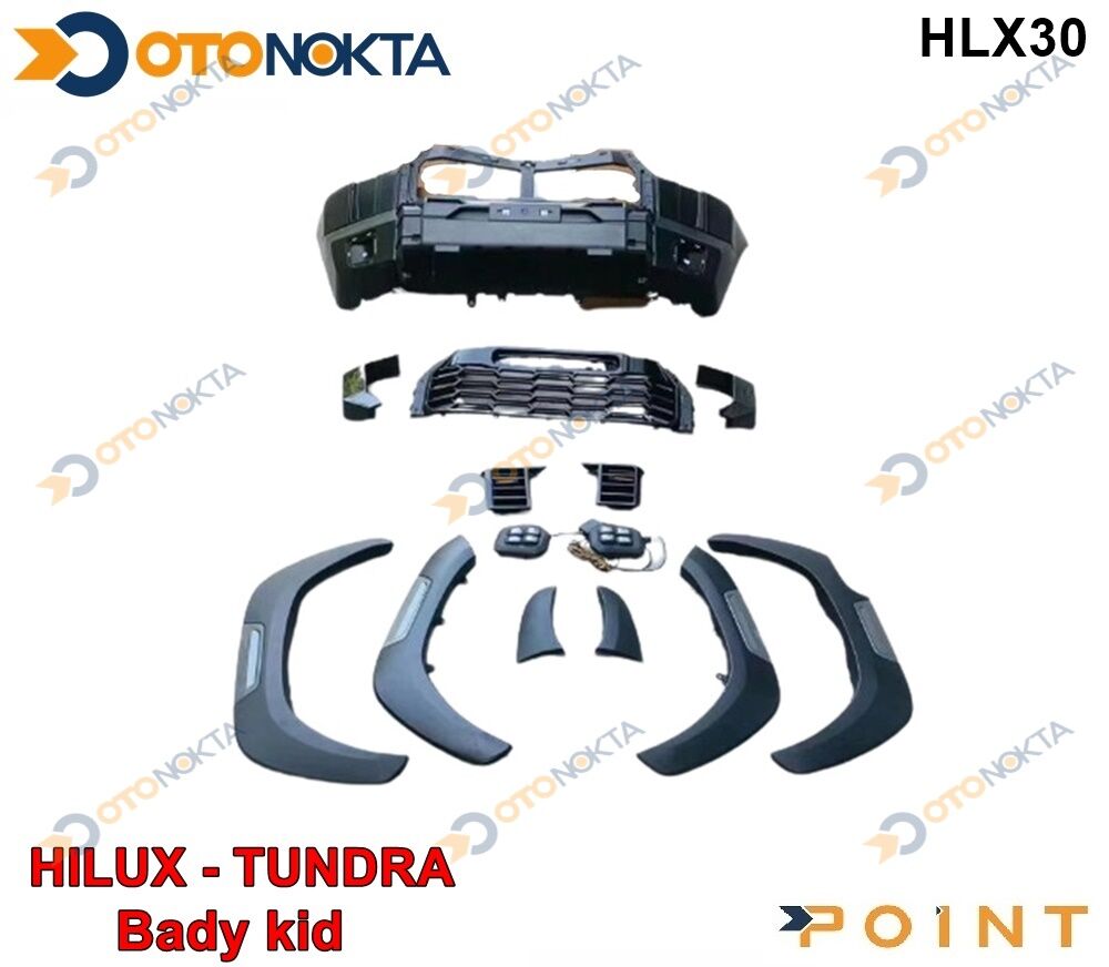 TOYOTA HİLUX 2019> TUNDER TAMPON KİT SET