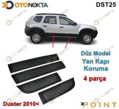 DACİA DUSTER 2010> YAN KAPI KORUMASI DÜZ 4 PRÇ