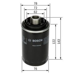 Bosch Audi A5 1.8 Tfsi Filtre Bakım Seti (2008-2017) 3 Lü