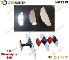 AYNA PLEXİ İÇ DİKİZ 3 LÜ YAPIŞMALI MA301