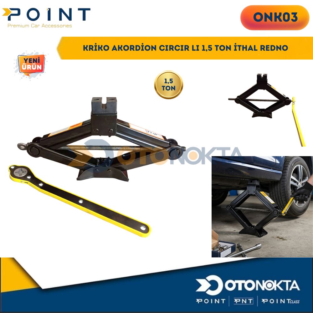 KRİKO AKORDİON CIRCIR LI 1,5 TON İTHAL REDNO