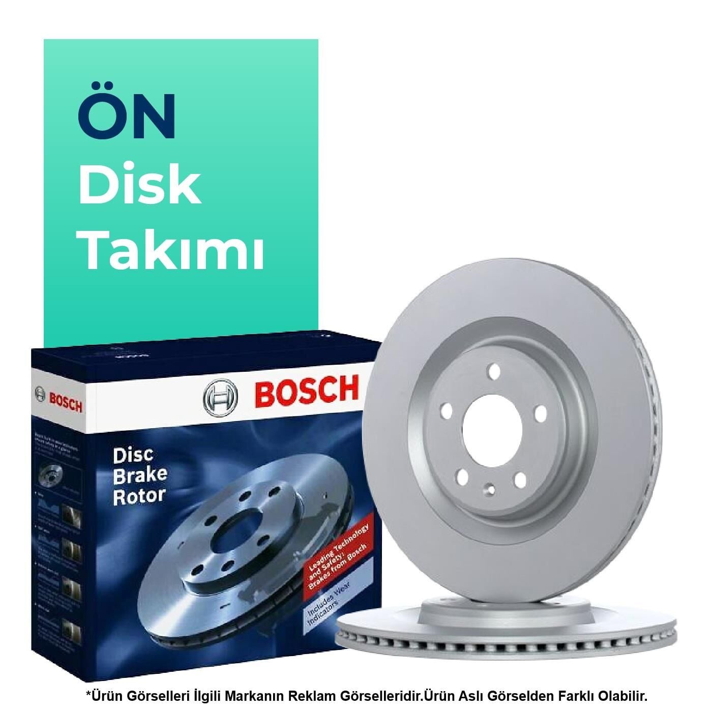 BOSCH Skoda Rapid Ön Fren Disk Takımı (2012-2019)