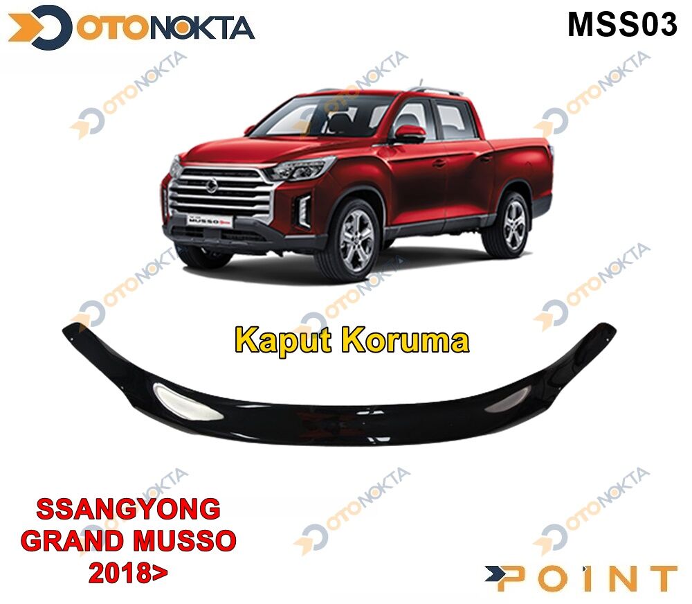 SSANGYONG GRAND MUSSO ÖN KAPUT KORUYUCU POİNT