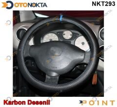 DİREKSİYON KILIFI GEÇMELİ TAŞLI  TAM SİYAH F395