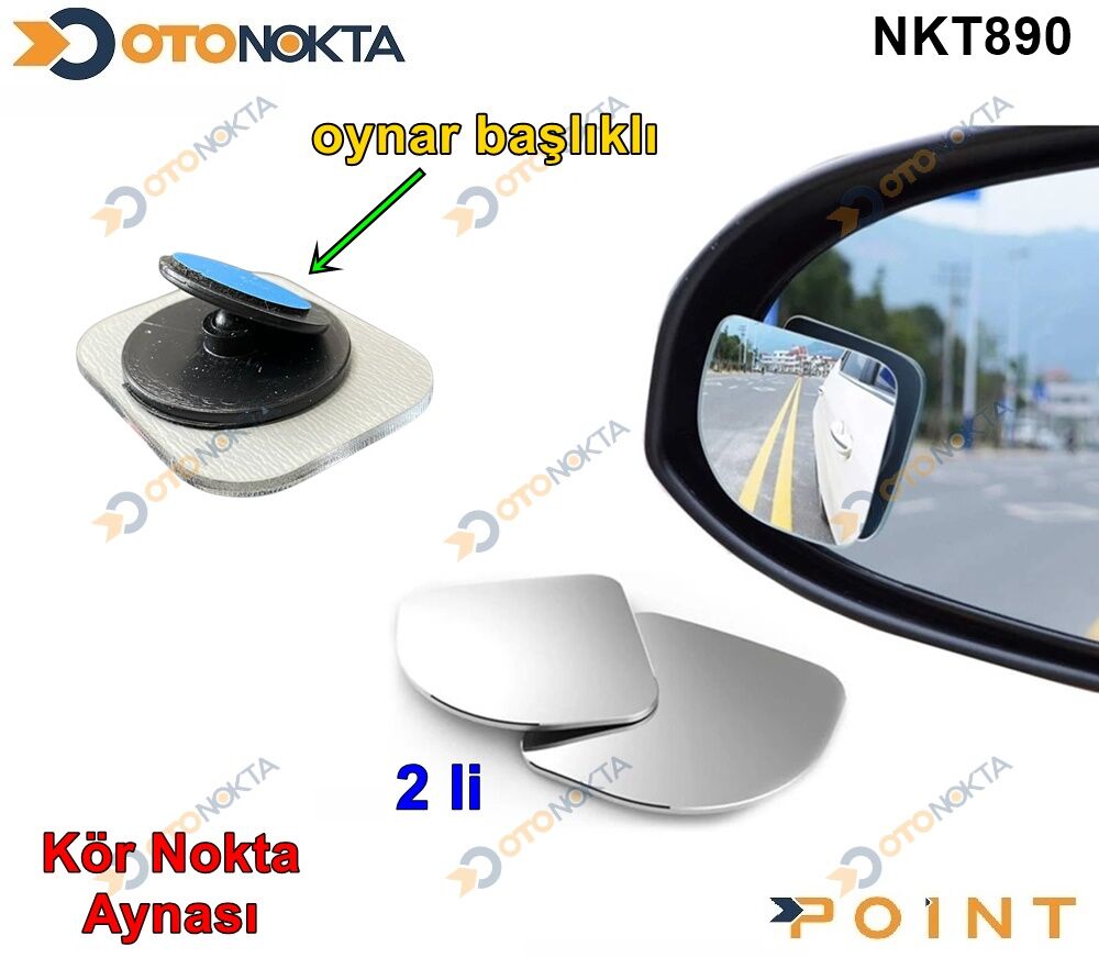 KÖR NOKTA AYNASI 2 Lİ ÜÇGEN  MA203