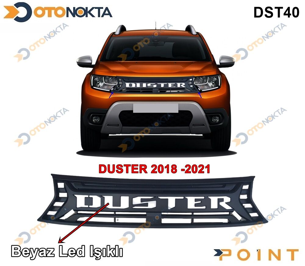 DACİA DUSTER 2018-2021 ÖN PANJUR LEDLİ BEYAZ POİNT