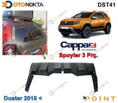 DACİA DUSTER 10-17 SPOYLER 3 PARÇA CAPPA