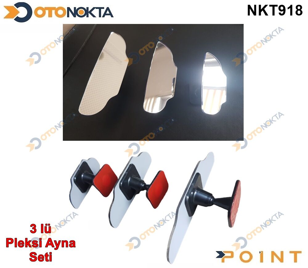 AYNA PLEXİ İÇ DİKİZ 3 LÜ YAPIŞMALI MA303