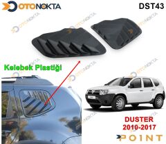 DACİA DUSTER 10-17 KELEBEK CAM PLASTİK DEKOR