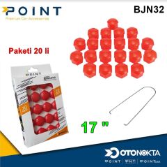 BİJON KAPAK 17 £ KIRMIZI 20 Lİ