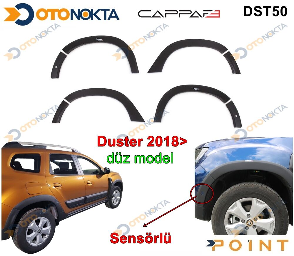 DACİA DUSTER 2018> DODİC DÜZ SENSÖRLÜ CAPPA