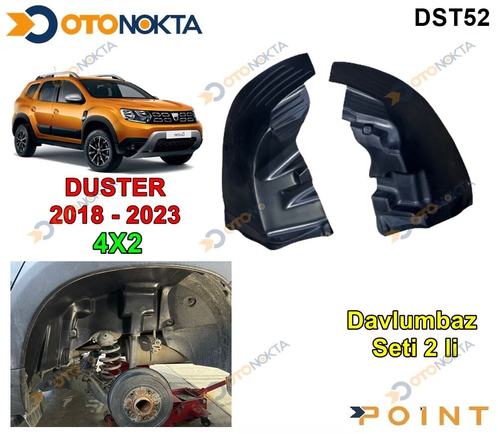 DUSTER 2018> 4X2 DAVLUMBAZ SETİ 2 PRÇ. SAĞ-SOL