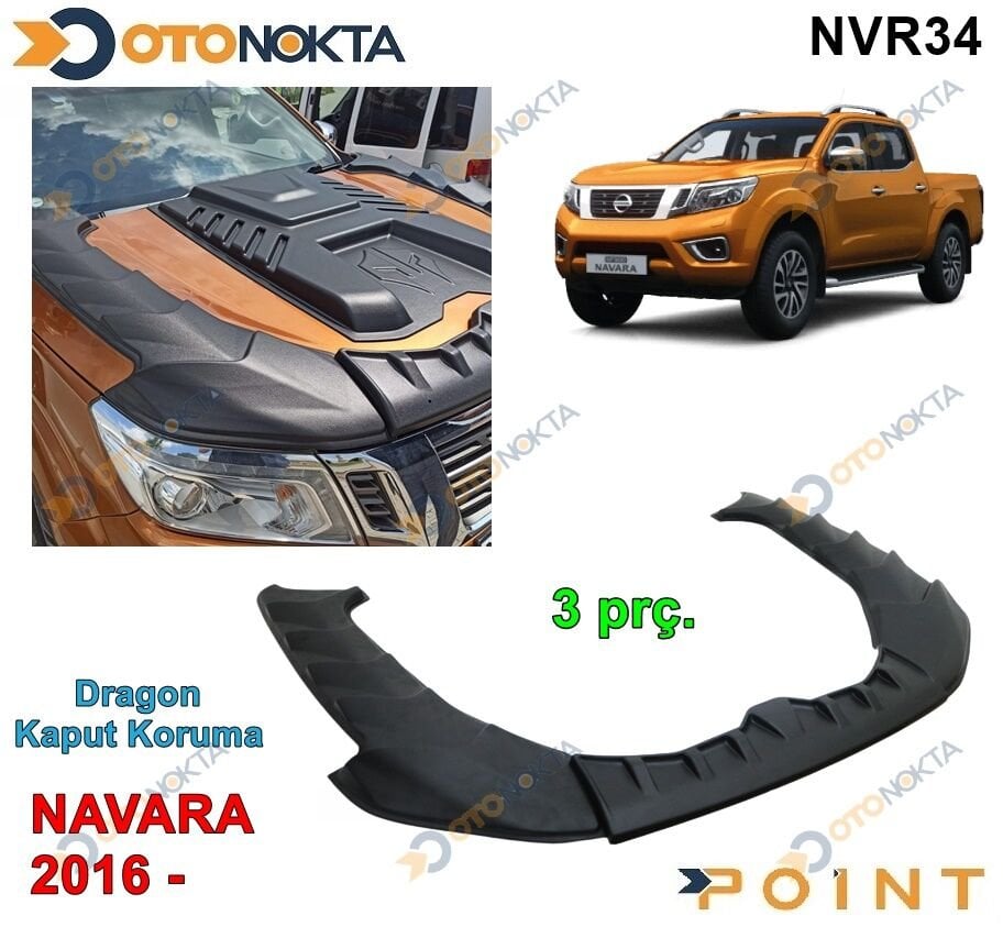 NAVARA NP300 2016> ÖN KAPUT KORUMA DRAGON CAPPA