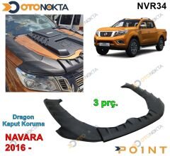 NAVARA NP300 2016> ÖN KAPUT KORUMA DRAGON CAPPA