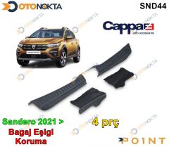 DACİA STEPWAY 2021>BAGAJ KORUMA EŞİĞİ 4PRÇ CAPPA