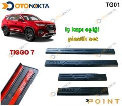 TİGGO 7 PRO İÇ KAPI EŞİĞİ PLASTİK 4 KAPI