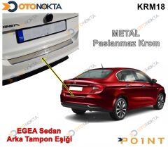 ARKA TAMPON EŞİĞİ KROMU FIAT EGEA YERLİ