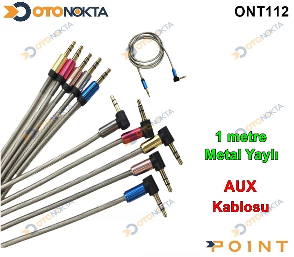 AUX KABLOSU 1 METRE  KALİTELİ  POİNT