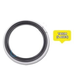 LASTİK YANAĞI 16 SİYAH BEYAZ